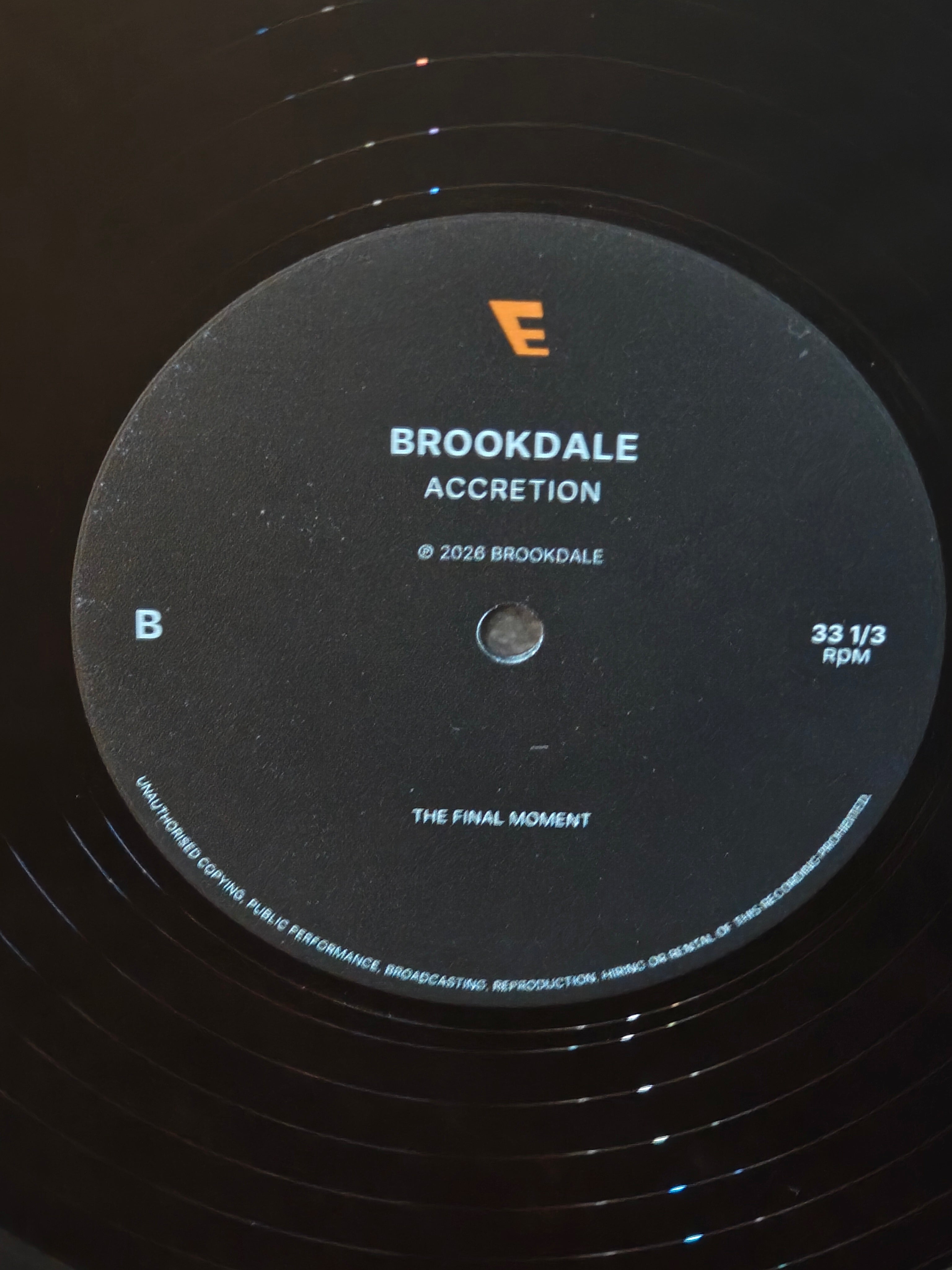 ACCRETION+THE FINAL MOMENT VINYL